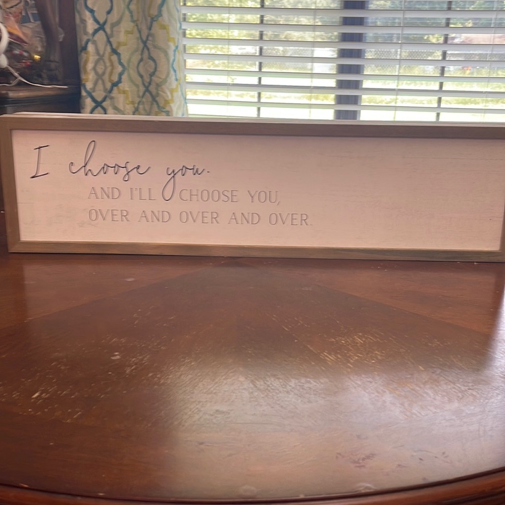 Pair of Hobby Lobby home wall decor
